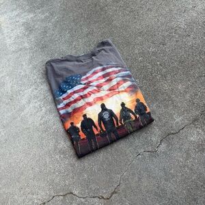 Bumpus Harley Davidson “Not All Hero’s Wear Capes” Shirt